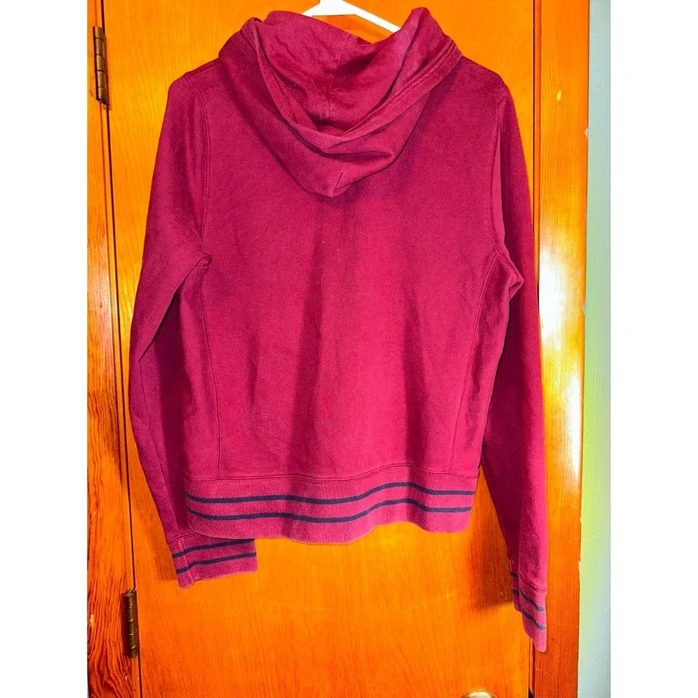 Ralph Lauren Polo Jeans Co Hoodie Full Zip Sweatshirt Mens Large‎ Red Blue